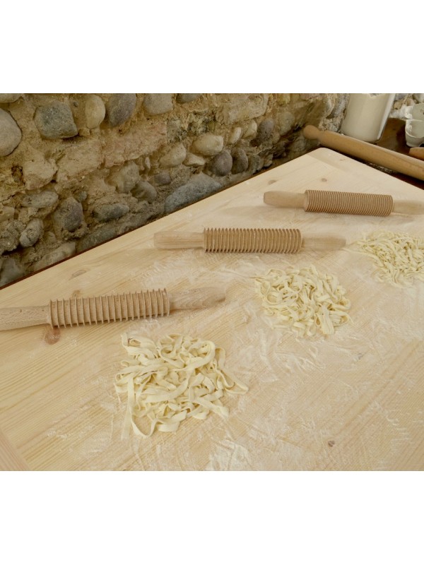 Mattarello tagliapasta per pappardelle diam 4 cm