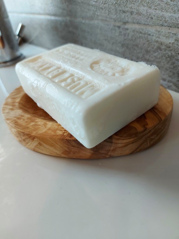 Porta sapone legno ulivo